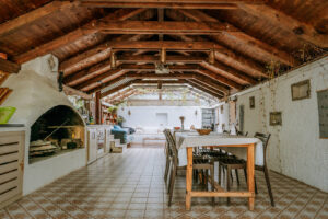 Kitchen in Herzegovina Lodges, suggested accomodation on Trans Dinarica.