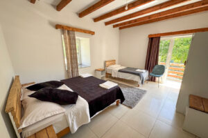 Rooms in Boga Alpine hotel.