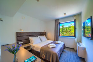 A room in hotel Alkar, Sinj, Croatia.