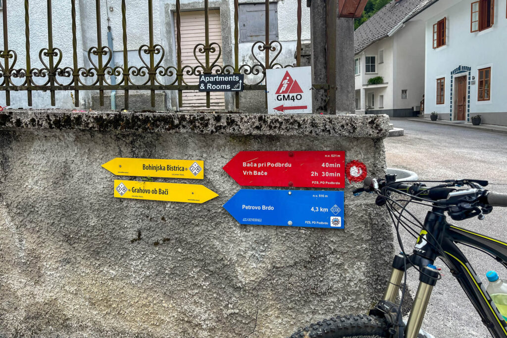 Part of the route will overlap with the Slovenian Mountain Bike Trail, but don't worry, the sections will not be difficult.