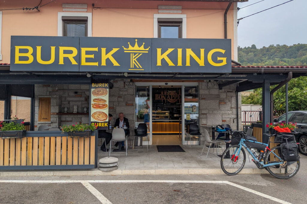 Just as the presentation of the dish can vary, so can the restaurants. Ben also described some interesting suggestions on how to find a good burek.