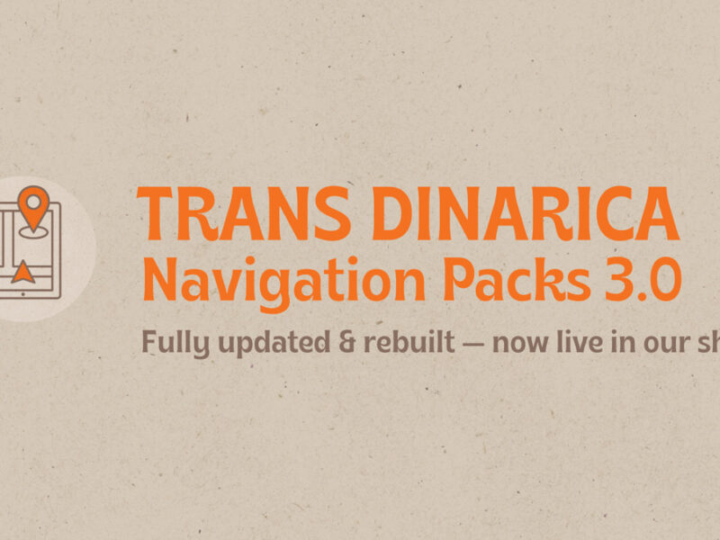 Trans Dinarica navigation pack 3.0