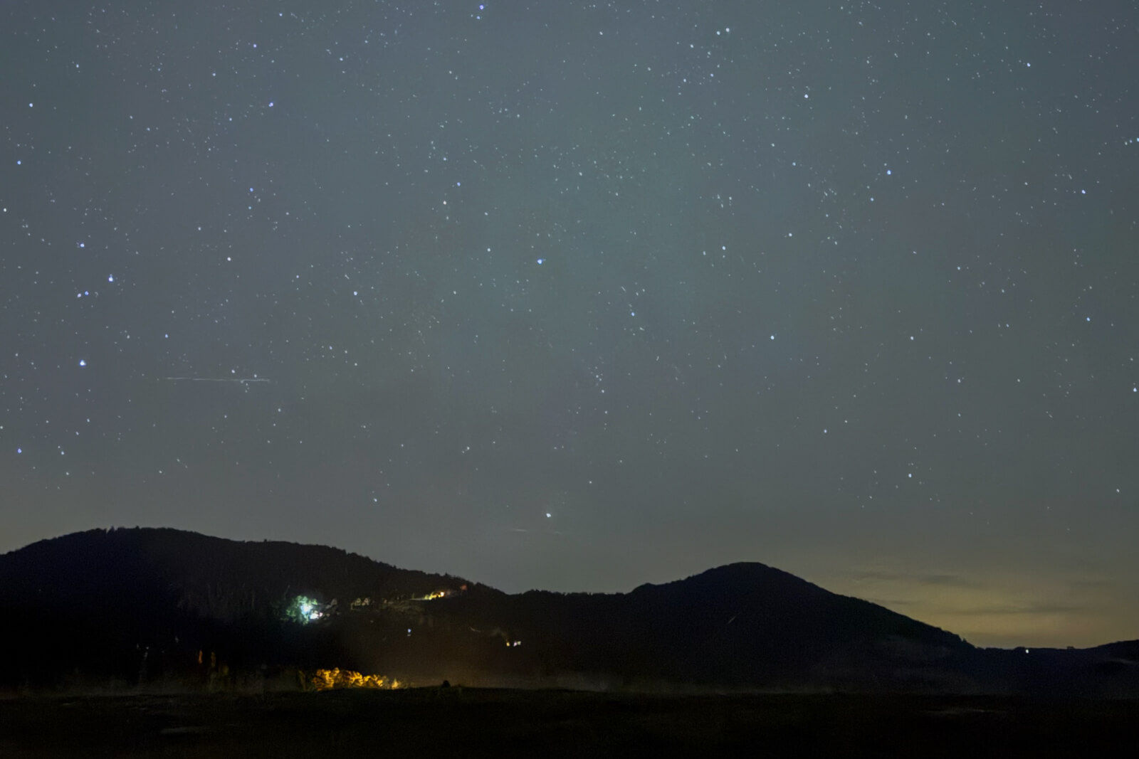 Night sky full of stars